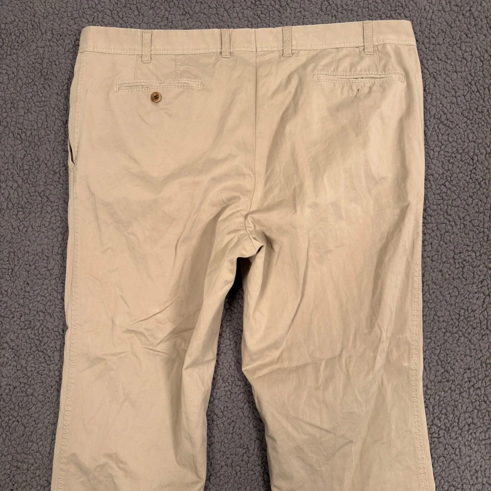 Brax Feel Good Evans Regular Fit Chino Pants Tan Khaki Mens 42x32 86-1808/56